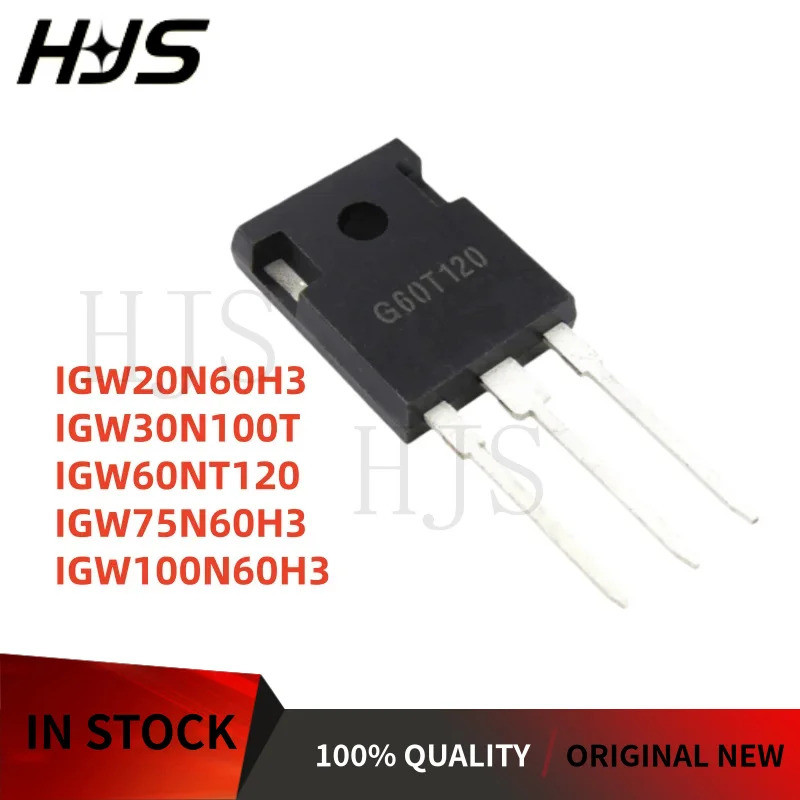 5 Chiếc IGW20N60H3 IGW30N100T IGW60NT120 IGW75N60H3 IGW100N60H3 G20H603 G100H603 G75H603 G30T100 G60