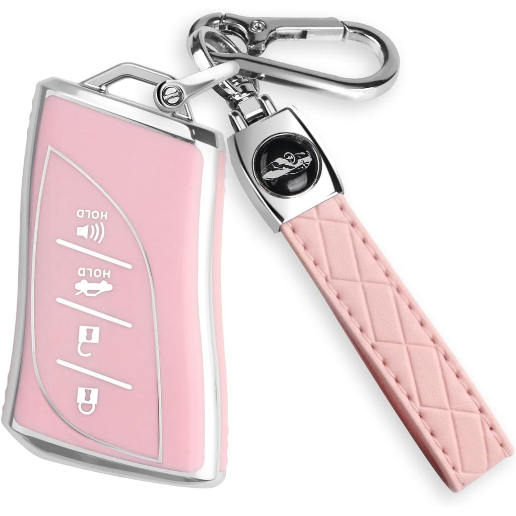 Dành Cho Xe Lexus Key Fob Cover Phù Hợp Cho 4 Nút TPU Full Cover Cho Xe Lexus ES350 ES300h UX200 LS5