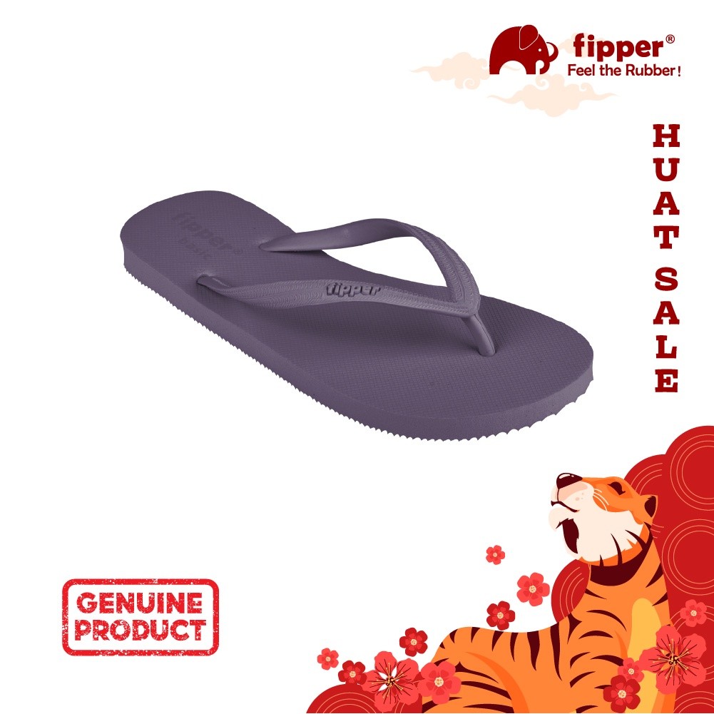 Dép YB8 Fipper Basic S Rubber dành cho nữ màu tím (Sâu)