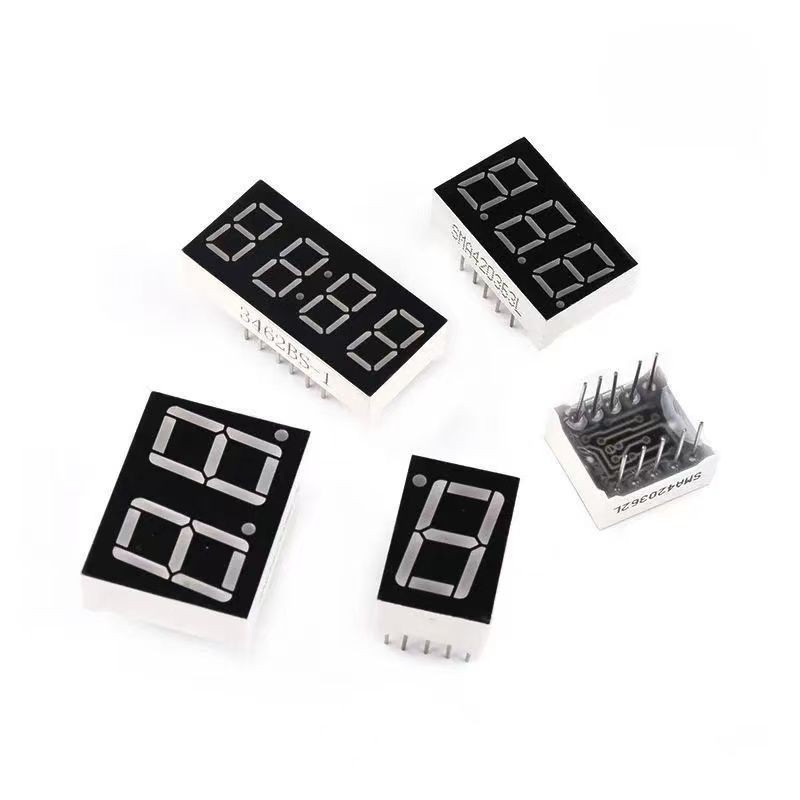 Ống kỹ thuật số LED 0,56 Inch 1 / 2 / 3 / 4 Chữ Số Tổng Âm / Tổng Dương Đỏ Vàng Xanh Trắng 5161AS B
