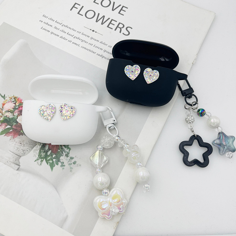 Vỏ tai nghe lấp lánh / tình yêu cho B & O beeplay EX / Eleven / EQ Hộp đựng tai nghe Bluetooth mềm b