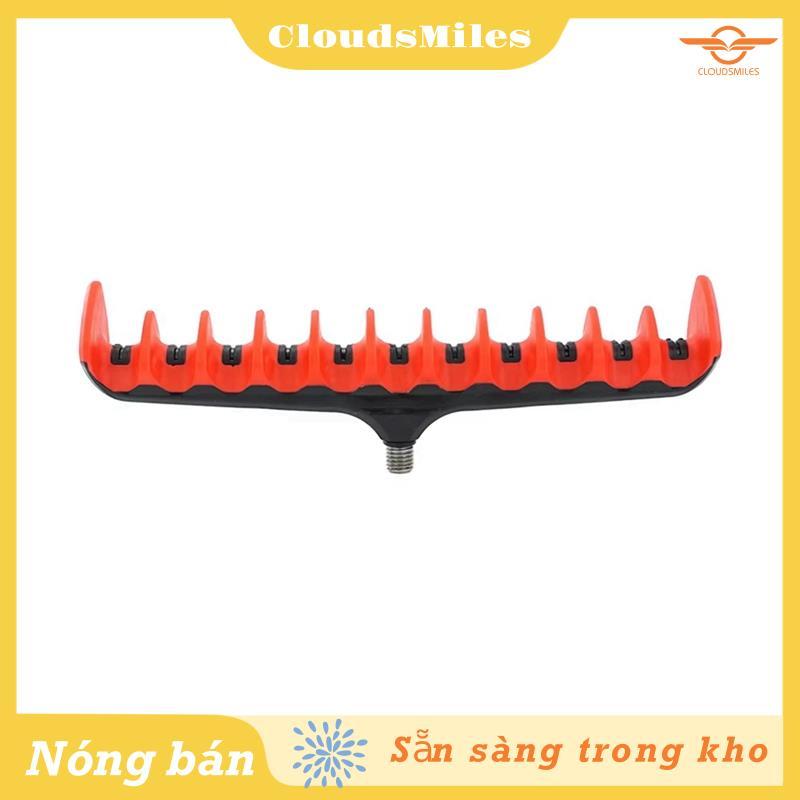 Giá đỡ đầu kẹp 11 lỗ cho cần câu AC404 - Phụ kiện câu cá