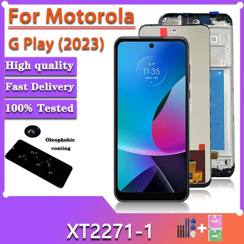 6.5 '' Dành Cho Motorola Moto G Play (2023) Màn Hình LCD Màn Hình Cảm Ứng Bộ Số Hóa Màn Hình Cho Mot