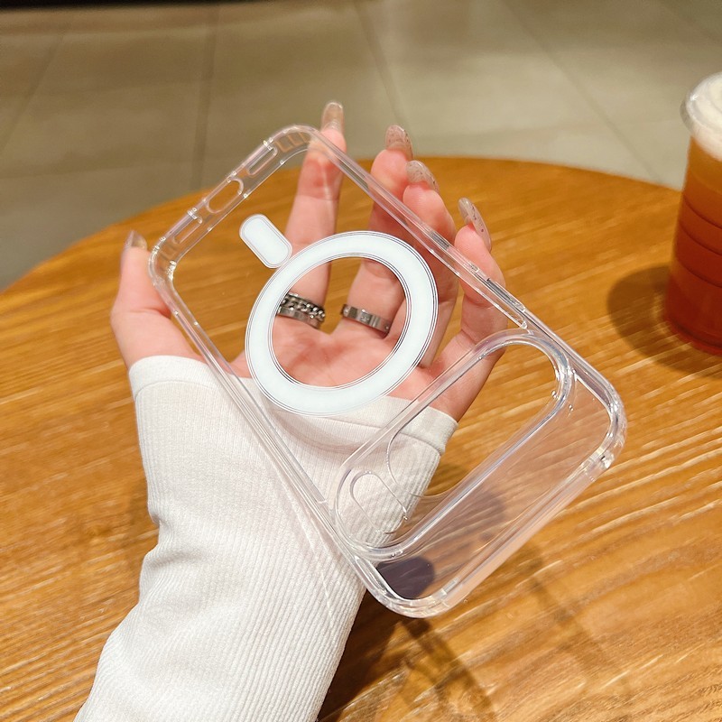 Dành Cho Google Pixel 10 Pro Pixel10 Ốp Lưng Siêu Mỏng & Nhẹ Pha Lê Trong Suốt Cứng Từ Tính Vỏ Điện 