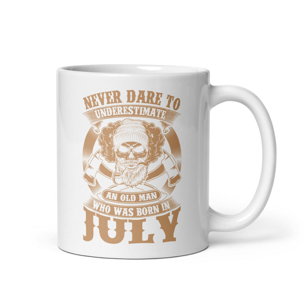 Cốc cà phê Cooler King OLD MAN July 11-15 Oz. Thích hợp cho trà và quà tặng. Quà lưu niệm