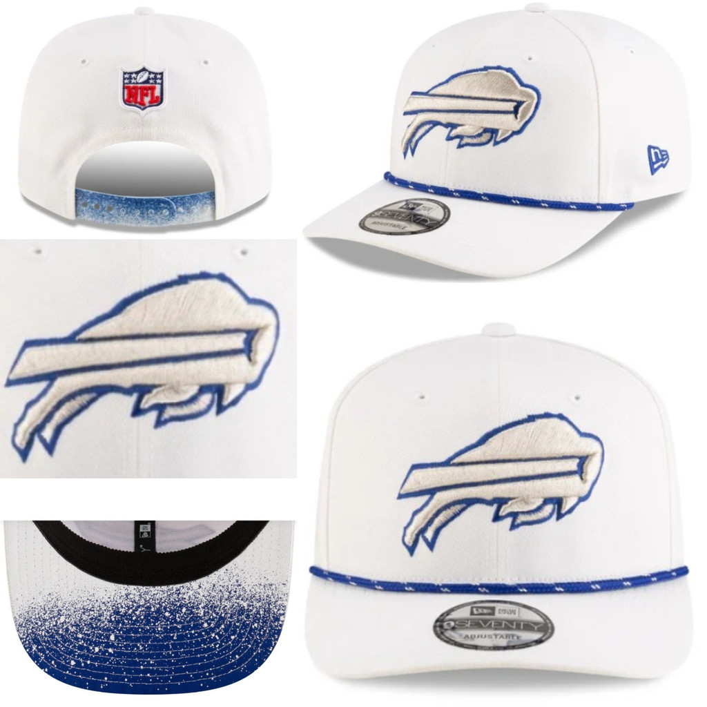 Mũ bóng chày Buffalo Bills 9SEVENTY với khung điều chỉnh được, phù hợp mọi giới tính, chống nắng khi