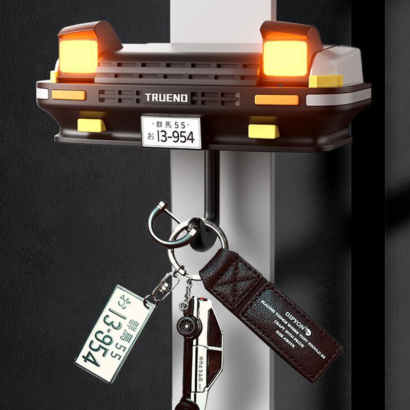 [SHZTGM] 1 Cái Móc Khóa Đèn Pin AE86 Móc Chìa Khóa Ô Tô Quà Tặng Mới Treo Tường Đèn Pha Trang Trí Sáng Tạo Tự Động Trang Trí Chìa Khóa Mới
