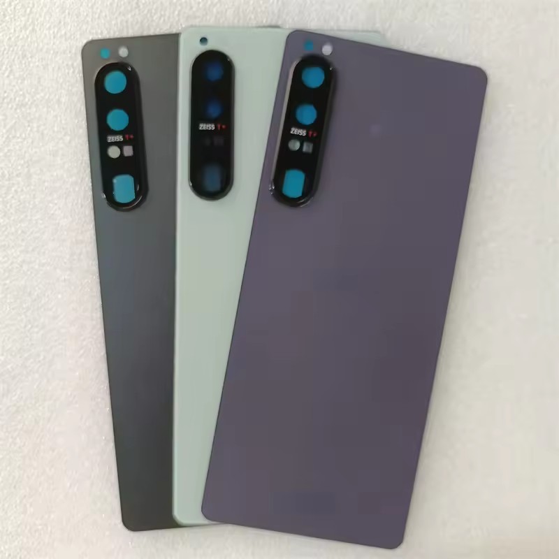 Dành Cho Sony Xperia 1 IV Pin Mặt Sau Kính Bảng Điều Khiển Phía Sau Vỏ Dành Cho Sony Xperia 1 IV Pin