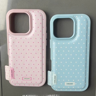  Ốp điện thoại chấm bi đầy màu sắc cho iPhone 17promax 16promax 16plus 16pro 15promax 15plus 14plus 13 14 với họa tiết bao quy đầu phồng 14 chống rơi nữ sinh viên cắt GBD 