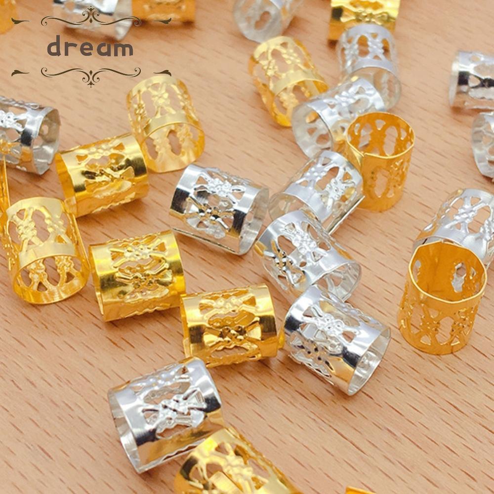 [dreamlife]Hair Braid Extension Iron Ring Buckle Clip for Fashion Hair Accessories