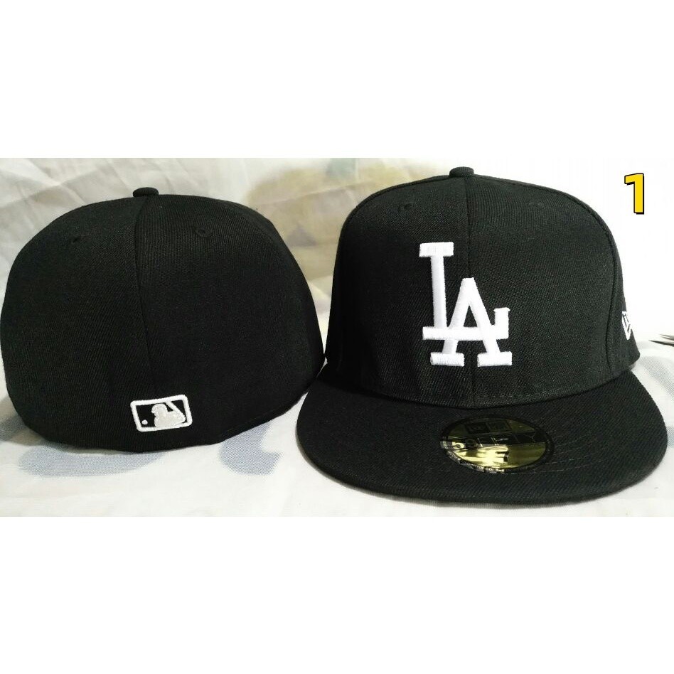 Los Angeles Dodgers Flat Edge Mũ Bóng Chày MLB Full Kèm Theo Mũ Snapback Nữ Cổ Điển Dodgers La Hat N