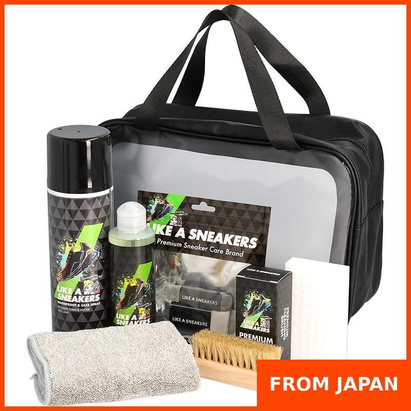 [LIKE A SNEAKERS] Uminchu supervised sneaker care set shoe care kit cleaner pig hair brush waterproo