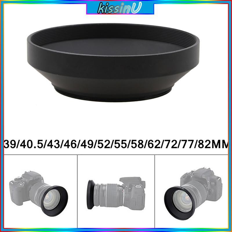 Kiss Kim Loại Ống Kính Hood Góc Rộng 39mm 40 5mm 43mm 46mm 49mm 52mm 55mm 58mm 62mm 72mm 77mm 82mm N