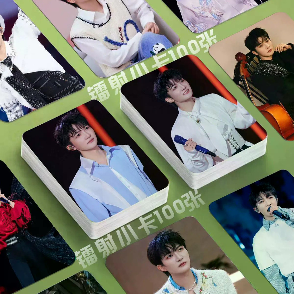 [Sản phẩm mới tự in] Zhou Shen Music Edge Plan Laser Photocard 10cm Star Merchandise