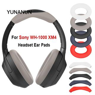 YUNAUN Bảo vệ chùm đầu, Vỏ bọc tai nghe chống sốc bằng silicon, Phụ kiện tai nghe chống bụi mềm cho WH-1000XM4