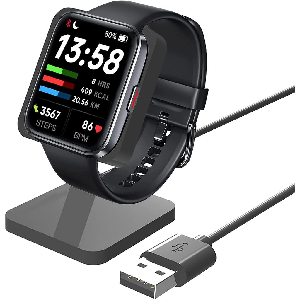 Đế sạc ID208BT, Đế sạc Lamshaw Để bàn Giá đỡ đồng hồ Trạm sạc Tương thích với SKG V7 Pro / Konitee I