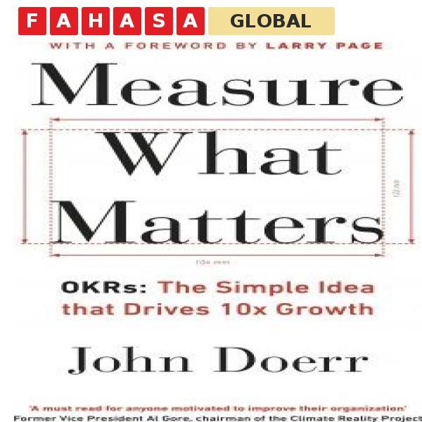 Sách ngoại văn: Measure What Matters