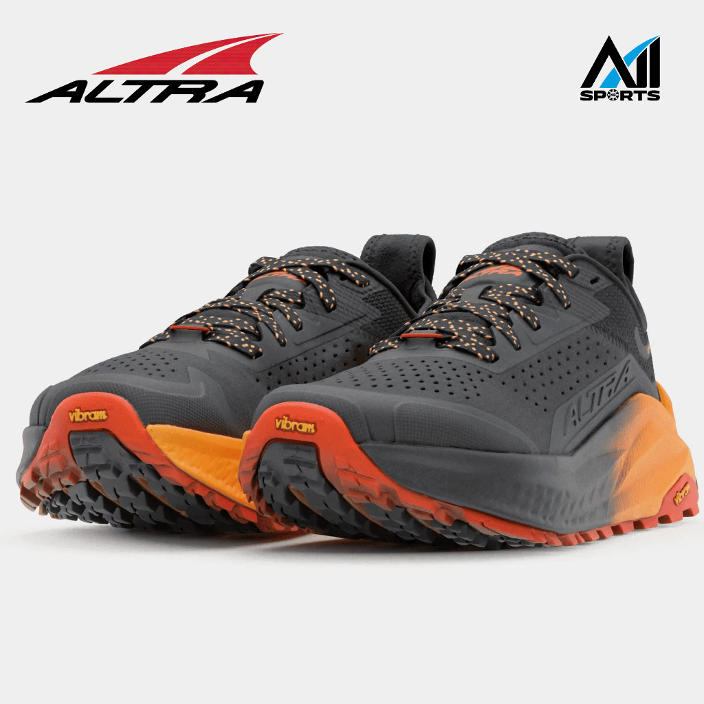 GIÀY CHẠY VÀ ĐI BỘ ĐỊA HÌNH Nam ALTRA OLYMPUS 6 M ALTRA OLYMPUS 6 M BLACK|ORANGE - AL0A85NJ013