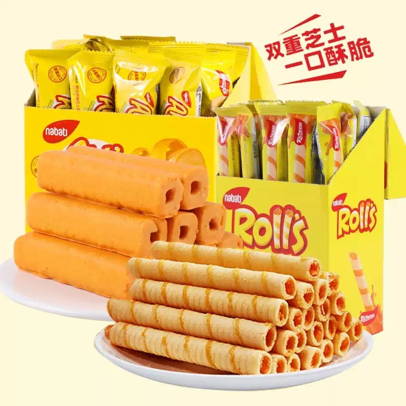 Indonesia nabati Double Cheese Corn Cob Cheese Stick Sandwich Roll nabati Rich Cheese Yajia Cheese S