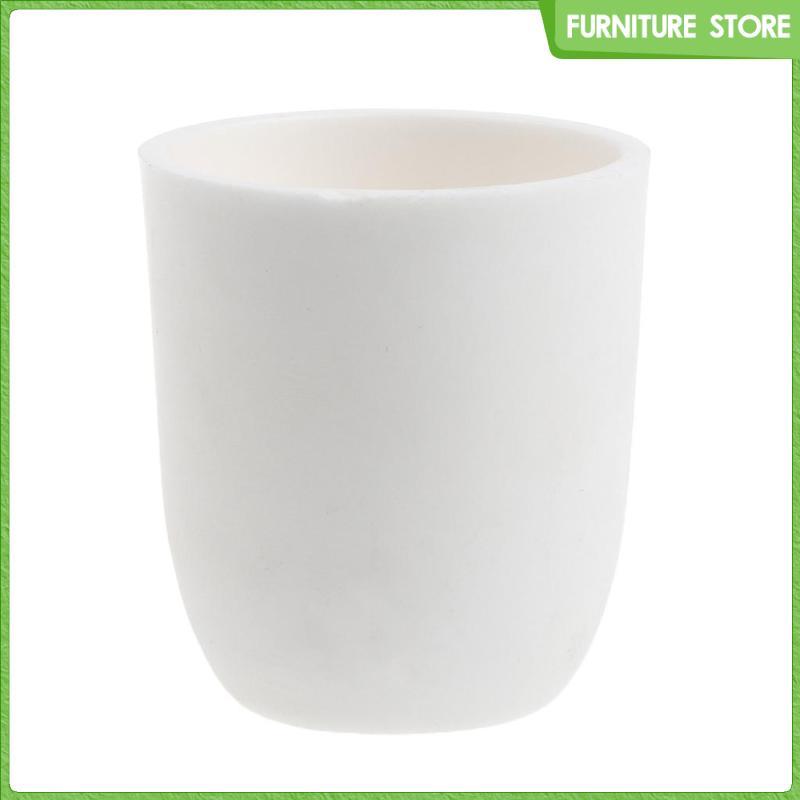 Cốc Alumina Crucible để đúc kim loại quý Đồng thau đồng nóng chảy