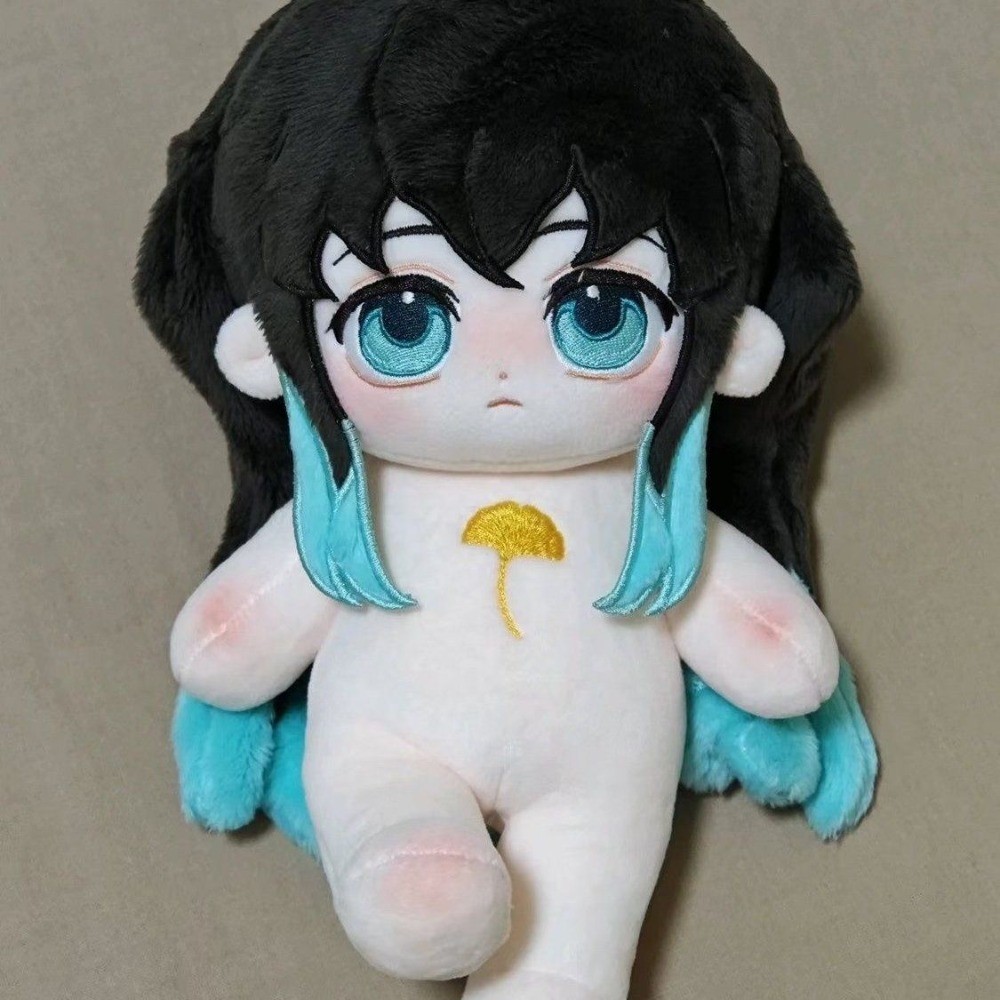 Demon Slayer Muichiro Yuichiro Tokito 20cm Búp Bê Cotton Dễ Thương Mềm Mại Sang Trọng Sưu Tập Anime 