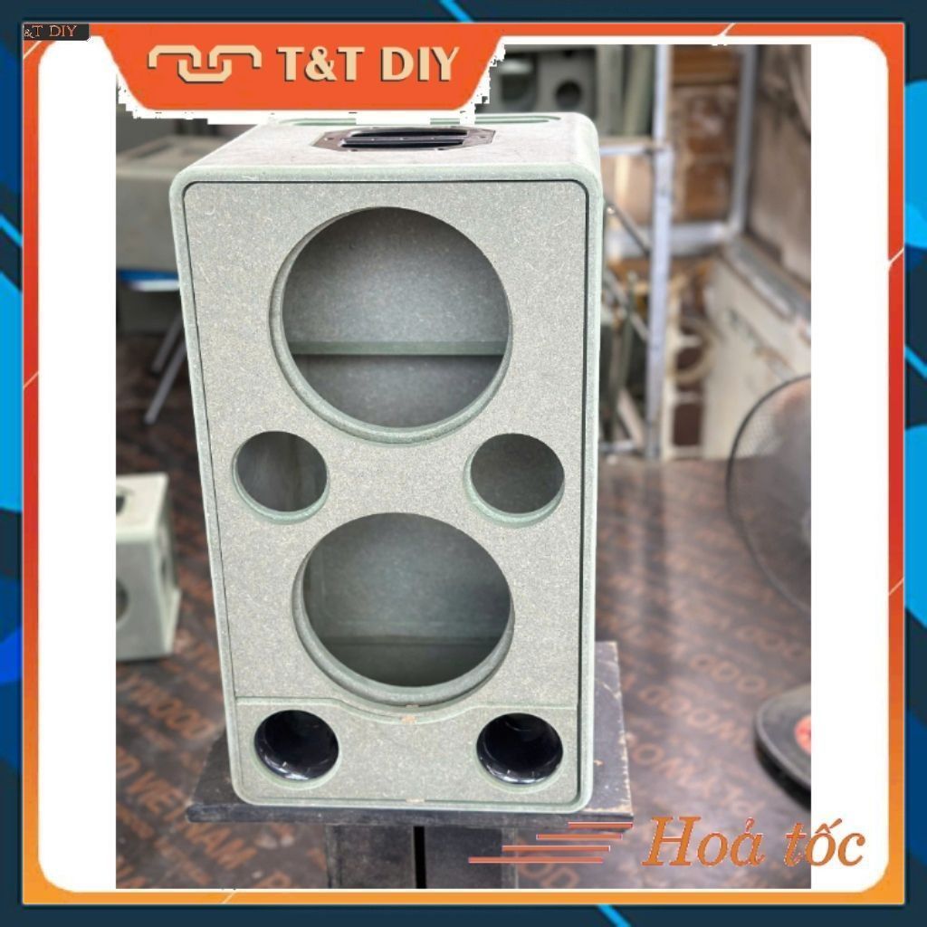 Thùng loa karaoke bass 20 dáng đứng lắp mạch k10, k10plus, k18, k10plus, k200, k200 plus ( tặng kèm 