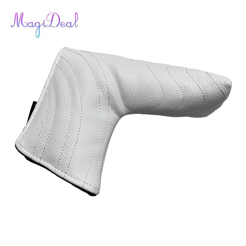Magideal Golf Club Cover Golf Club Head Cover Ngộ nghĩnh Da PU Golf Putter Head Cover