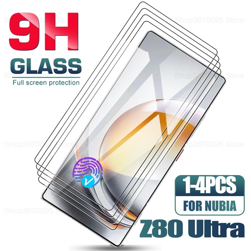 1-4 Chiếc Z80 Ultra 11Pro Kính Cường Lực Cho ZTE nubia Z80 Ultra / RedMagic 11Pro + Phim Bảo Vệ Màn 