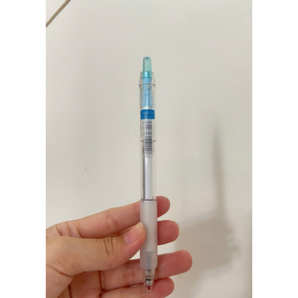 Bút Gel Bấm Siêu Trơn 0.5 mm - Deli EG575-BL - Mực Xanh