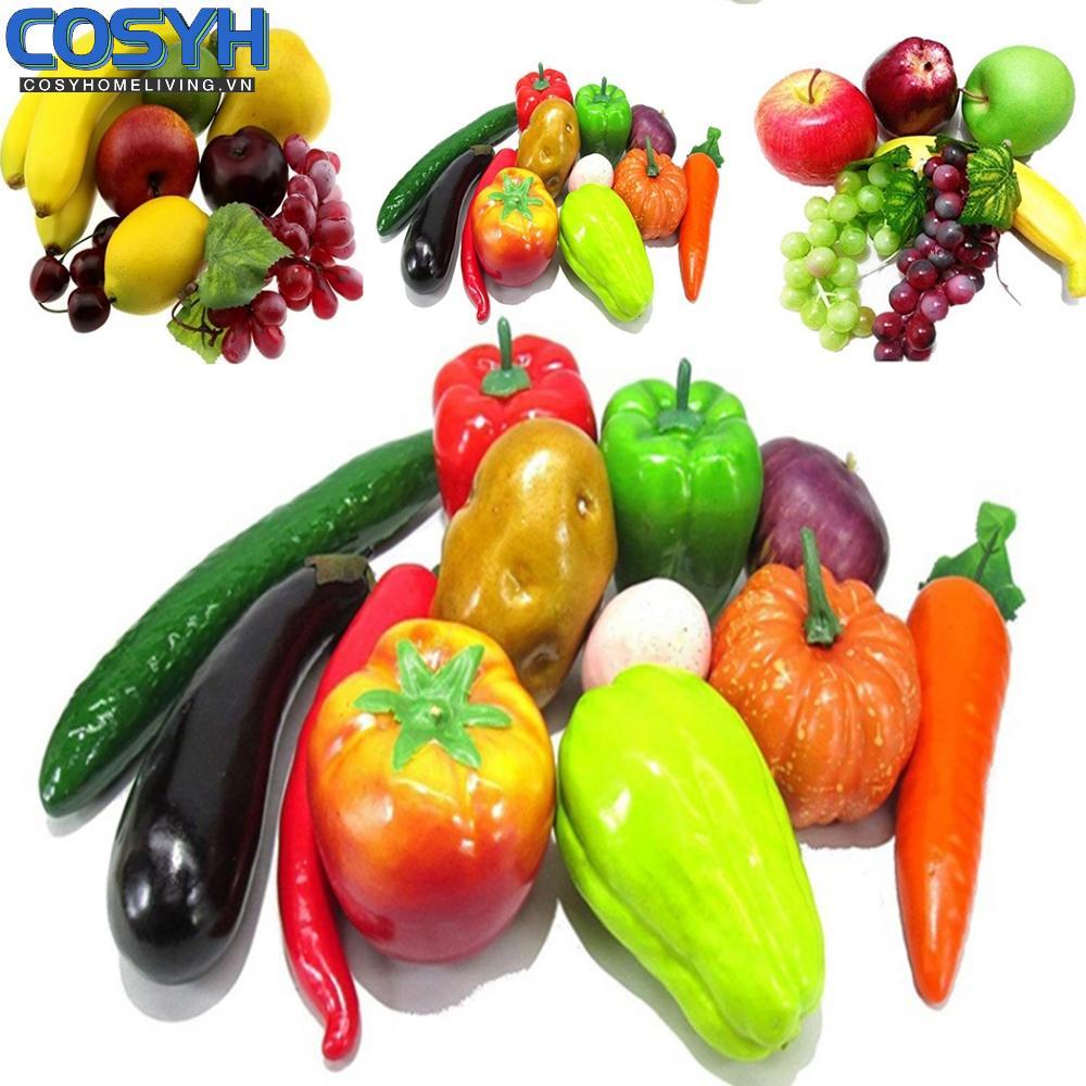 <cosyh>Colorful and Size Realistic Artificial Fake Food Display for Home Decor