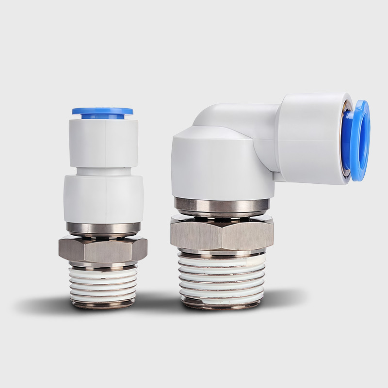 Khớp quay tốc độ cao Đầu nối ống KSH KSL04-M5 06-01 08-02 10-03 12-04S Phụ kiện khí nén