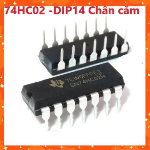 74HC02 DIP 14 Chân Cắm 7402 HC02