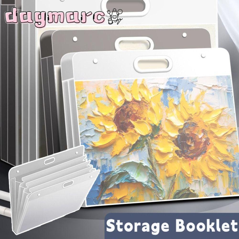 Thư mục tập tin DAGMARC, Túi đựng giấy vẽ tranh chống nước di động, Album ảnh A2 / A3 / A4 chất lượn