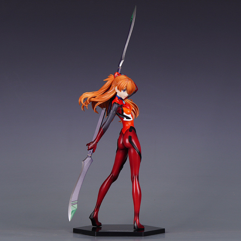 Hình Evangelion, Asuka (từ series anime / manga), mô hình tượng nhỏ.