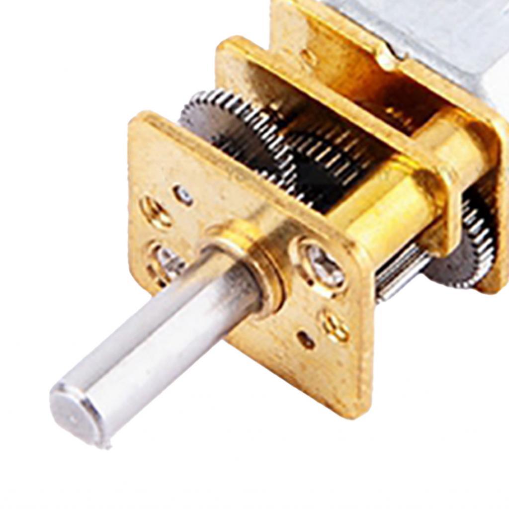 Loại D giảm động cơ DC N20 mới cho DC3V 6V 12V Hiệu suất cao 50-2000RPM