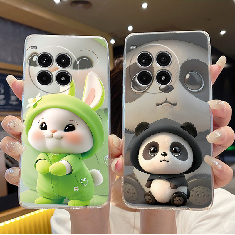 Ốp Điện Thoại Cho OnePlus Ace 3 Pro PJX110 Silicon Mềm TPU Trong Suốt Họa Tiết Đẹp Yêu Chống Sốc Vỏ