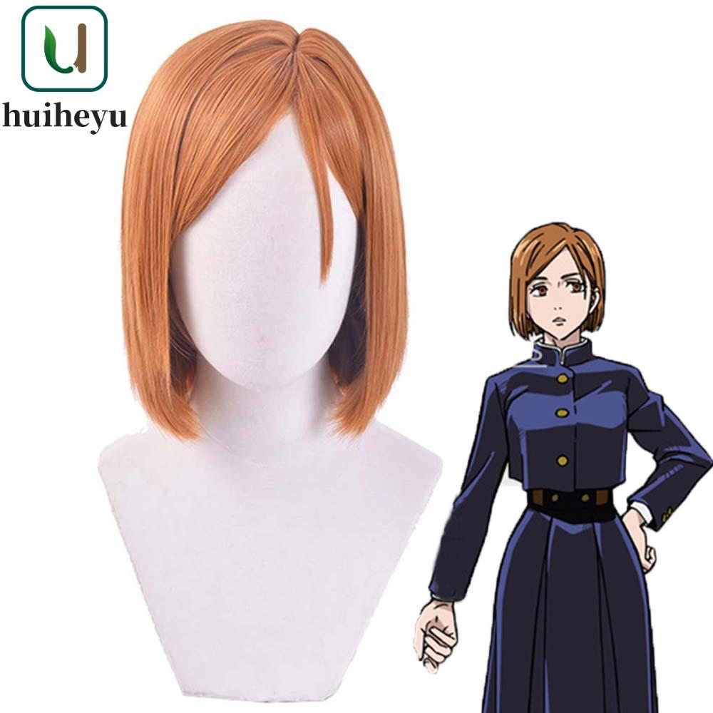 ZenitheM Nobara Kugisaki - Tóc giả tổng hợp chất liệu chịu nhiệt, phù hợp cosplay