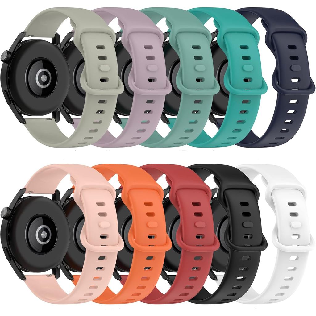 FitTurn [10 Gói] Dây đeo đồng hồ Tương thích với Garmin Forerunner 570 42mm / 165 / 165 Music / 645 