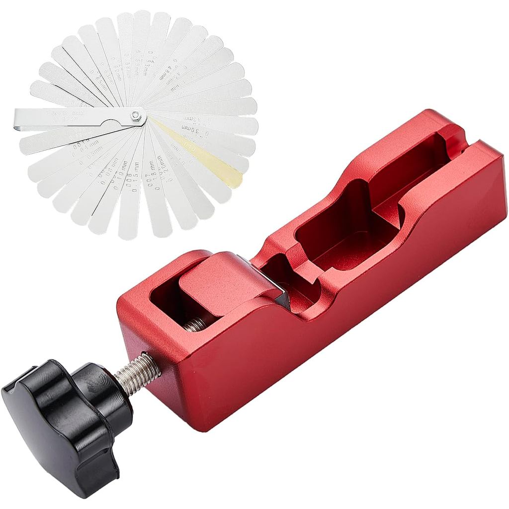Spark Plug Gap Tool, Spark Plug Gapping Tool với 32 Blade Steel Feeler Gauge, Universal Spark Plug G