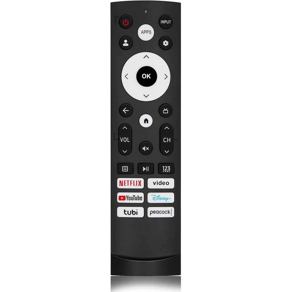 Để thay thế từ xa Hisense TV, cho Hisense Google Smart TV, cho Hisense Smart TV. (Không Giọng Nói)