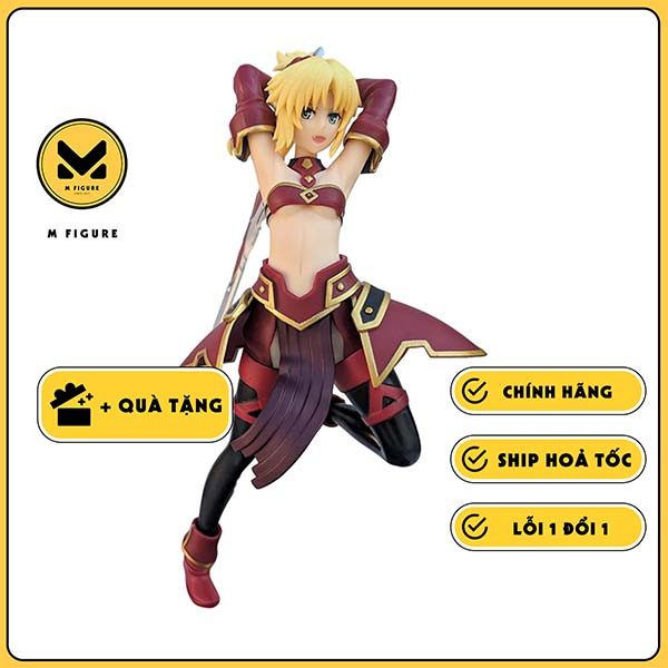 MÔ HÌNH Aka no Saber- Fate/Apocrypha - Mordred (Taito) FIGURE CHÍNH HÃNG