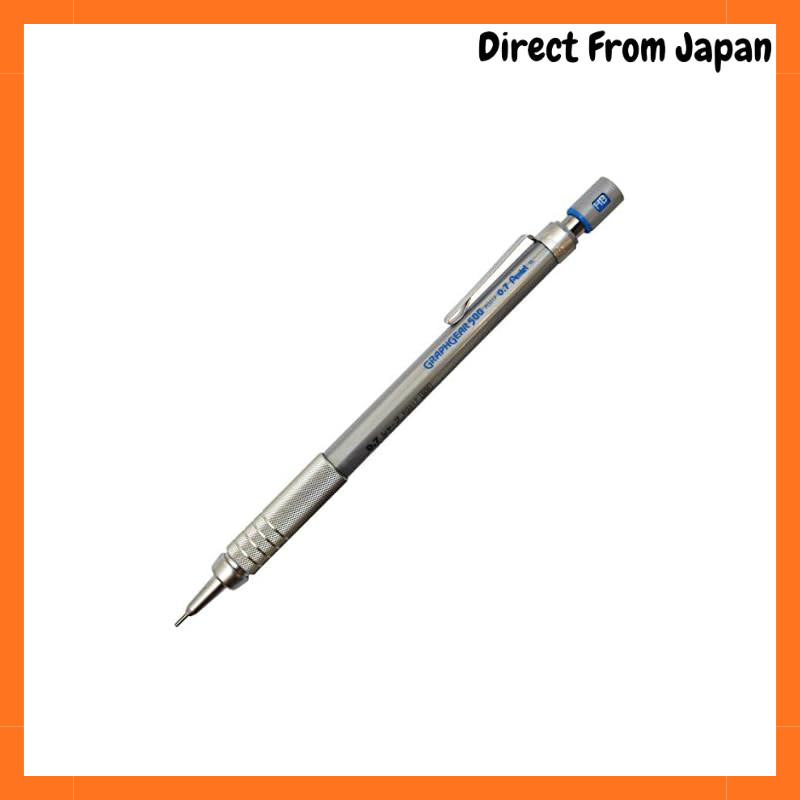 Pentel Graphgear 500 Mechanical Pencil PG517 0.7mm Silver