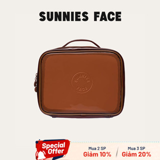  SUNNIES FACE - Túi Đựng Đồ Makeup Weekend Jelly Bag Coffee - SFP001-15 