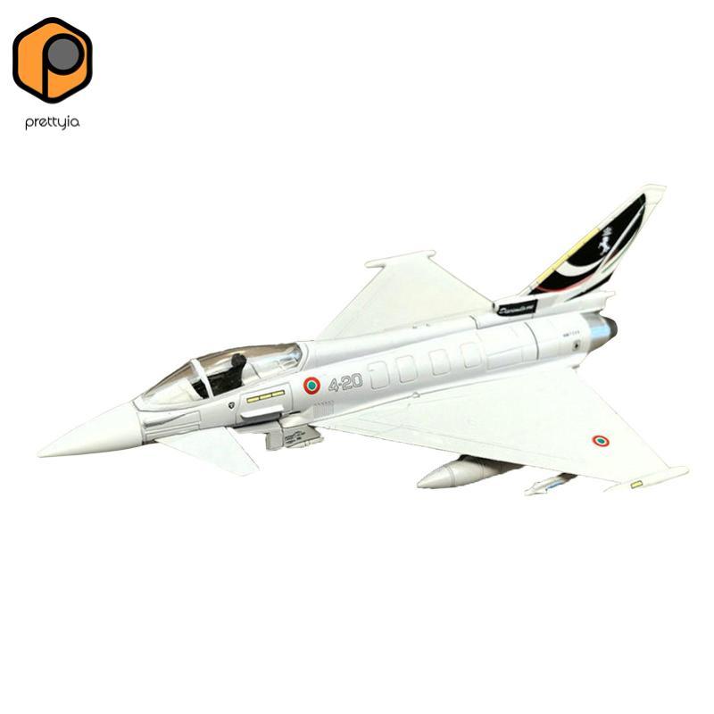 1 / 100 Ef2000 Máy Bay Phản Lực Bản Sao Mô Hình Máy Bay Diecast Máy Bay Lưu Niệm
