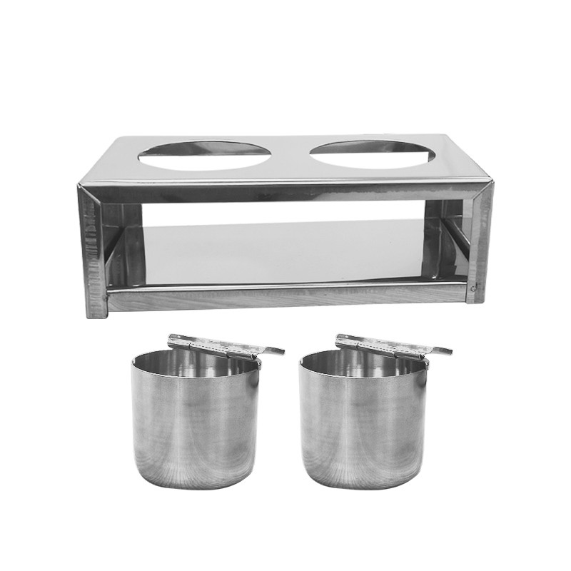 Giá đỡ chai Iodophor bằng thép không gỉ 304 chất lượng cao / Giá đỡ chai cồn Nước rửa chai Dụng cụ n