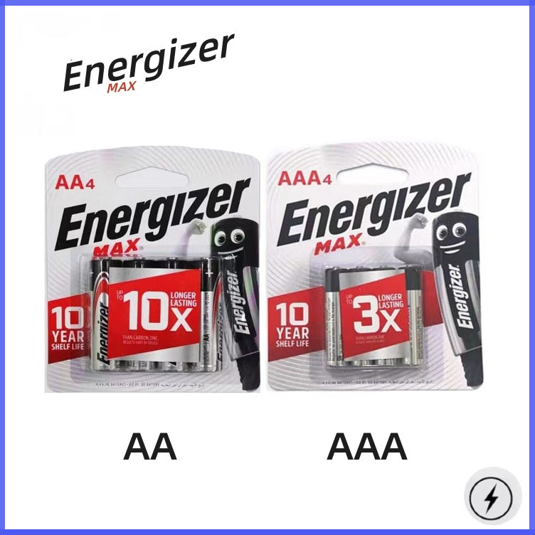 Pin Alkaline Energizer Ready Stock MAX 1.5V AA / AAA [Thẻ]