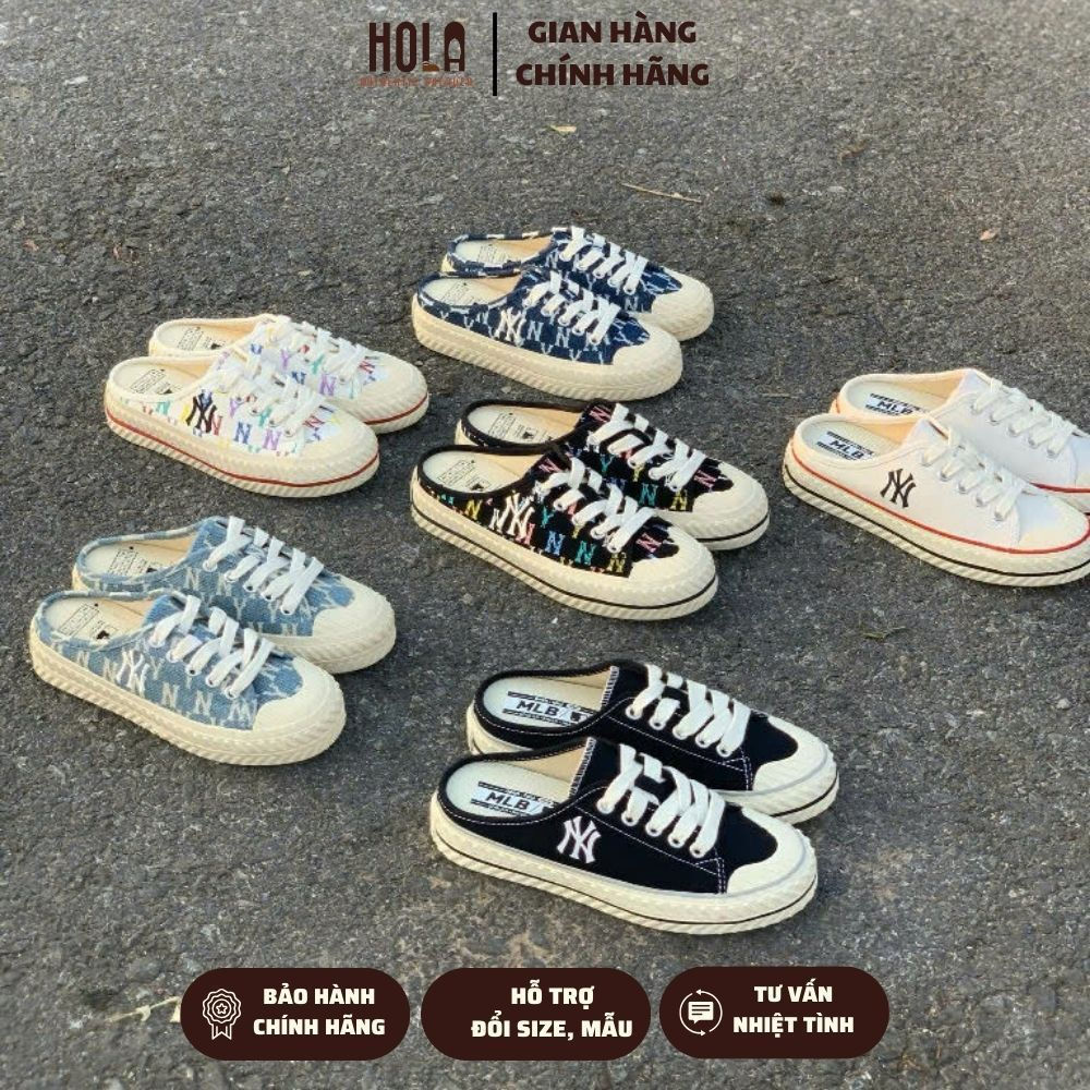 [CHÍNH HÃNG] Giày la Auth MLB, giày playball, giày lười trượt, dễ mặc, hợp thời trang, dễ phù hợp vớ