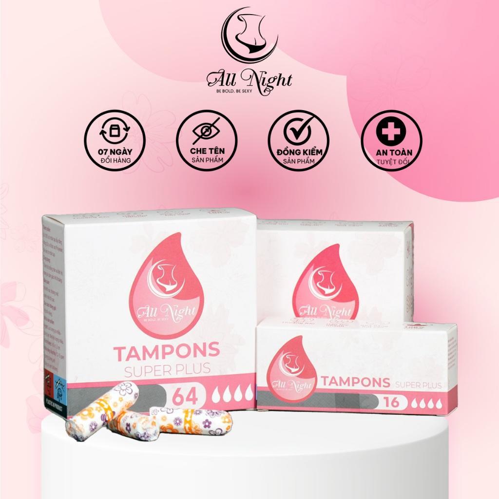 Ảnh 2 của Băng vệ sinh Tampon BEABIAI All Night 100% cotton, thấm hút tức thì sử dụng đươc cả khi bơi 16c,64c