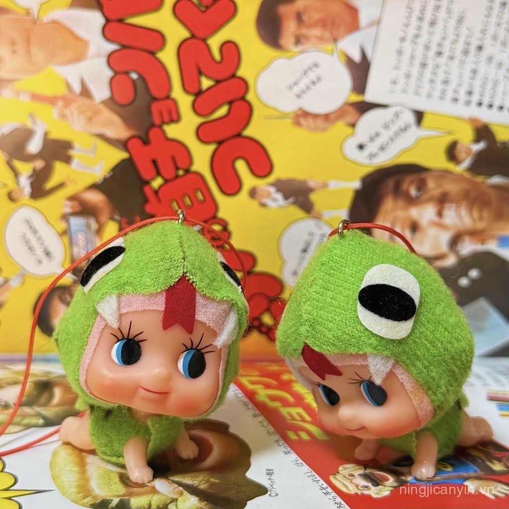 Chúc mừng năm con rắn Nhà Văn Hóa Nhật Bản Kewpie Salad Dressing Little Green Snake Kewpie Búp Bê Bú