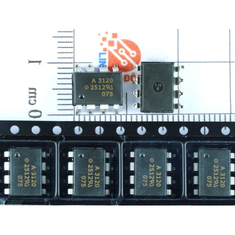 [ 1 chiếc] A3120, HCPL-3120 IC Opto Driver SOP-8 hàng nhập khẩu